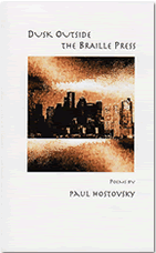 Cover of 'Dusk Outside The Braille Press'